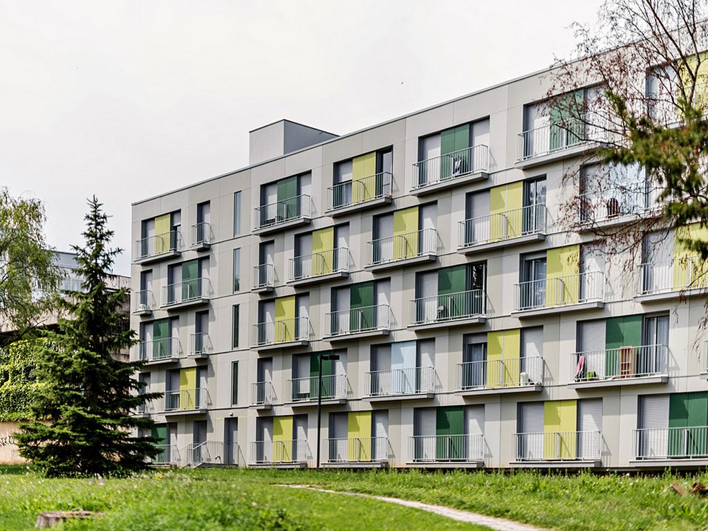 Extension et murs manteaux en ossature bois réalisés à Nancy (54)