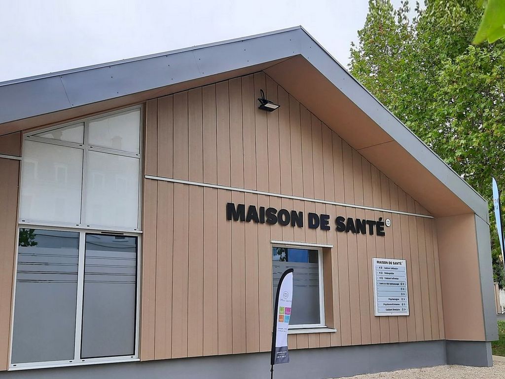 Maison de santé en ossature bois réalisée à Romans-sur-Isère (26)