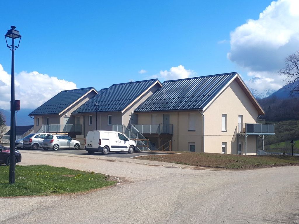 Logements collectifs en ossature bois réalisés à Saint-Jean-de-Vaulx (38)