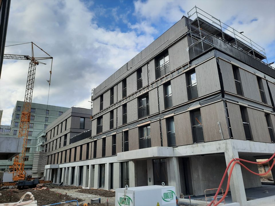Chantier de logements collectifs en cours à Annemasse (74)